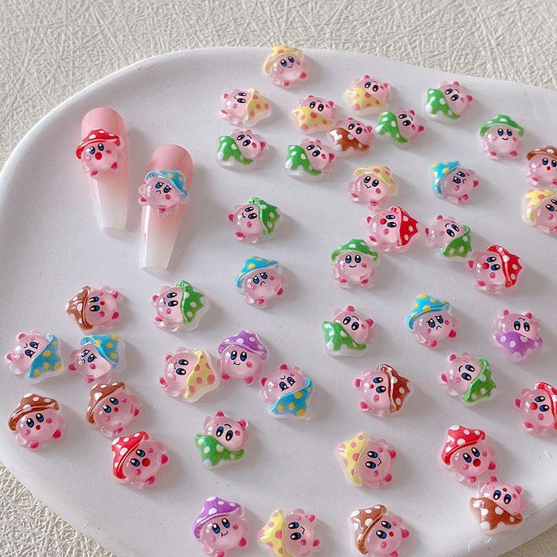 Resin Art Accessories - 2/10/20 Buah Hiasan Kuku Kirby Resin