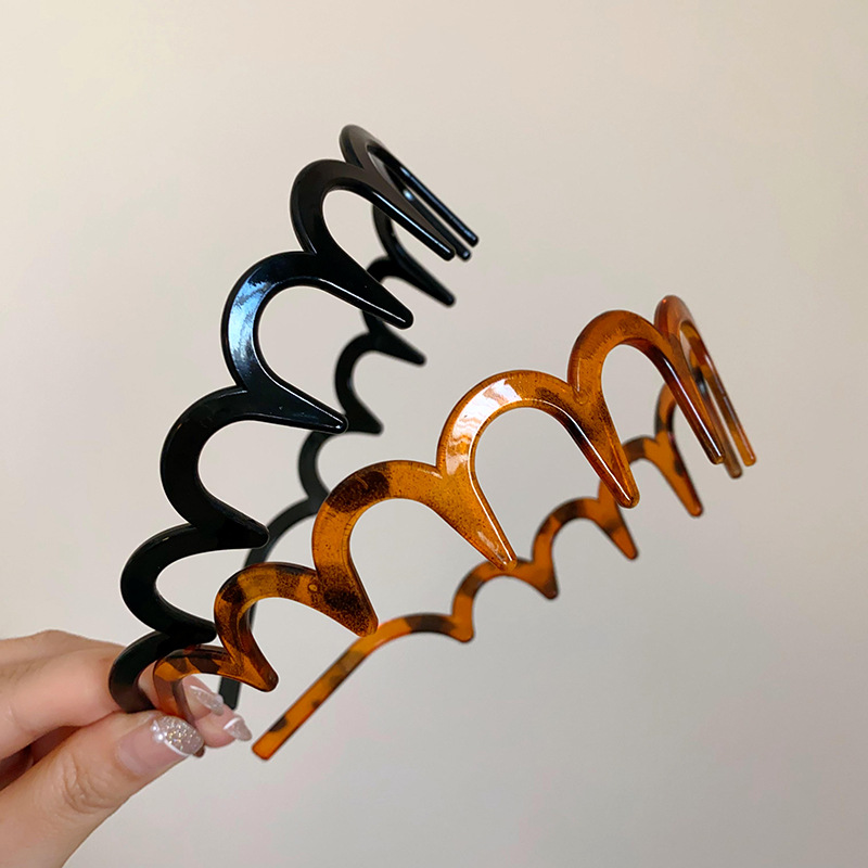 Headband Resin Amber Brown Bla - Resin Art Ocean ulasan dan harga