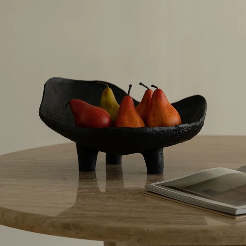 Nampan Buah Hitam dari Resin,  - Resin Art Wooden Tray ulasan dan harga