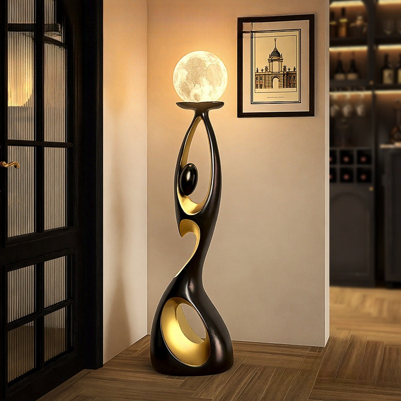 Lampu Lantai Seni Resin Desain - Resin Art Floor Design ulasan dan harga