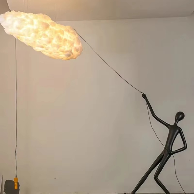 Lampu dekorasi rumah, patung k - Resin Art Floor Design ulasan dan harga