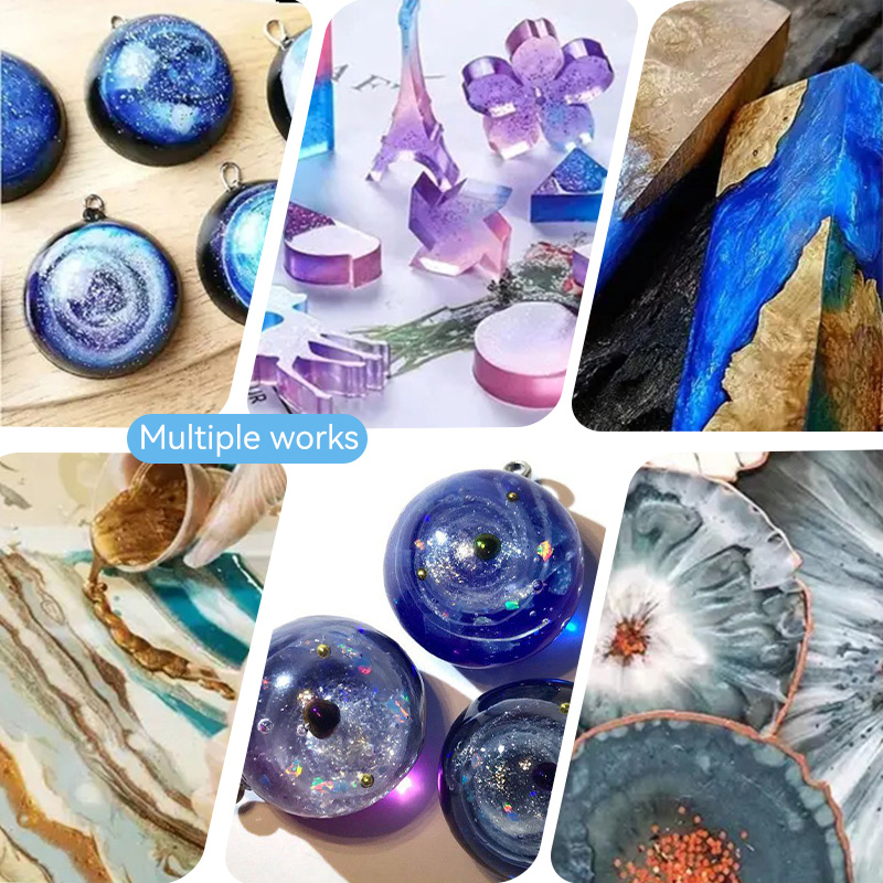 Pigmen Resin Epoxy Langit Berb - Resin Art Letters ulasan dan harga