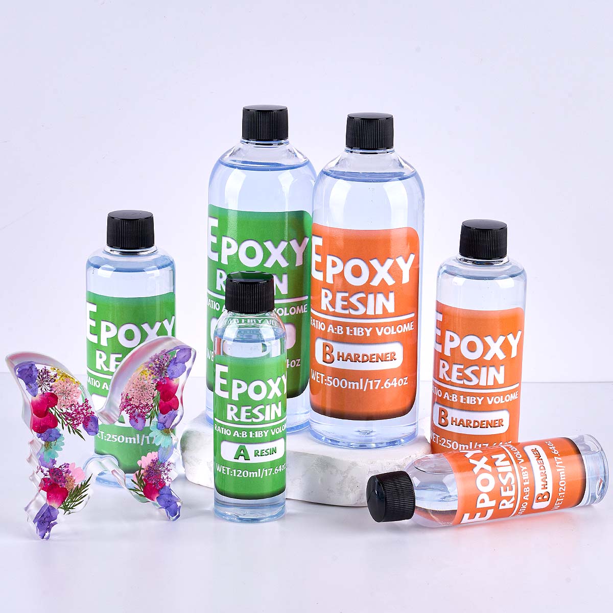 Kit Resin Epoksi Rasio 1:1 Ant - Resin Art Kit With Molds ulasan dan harga