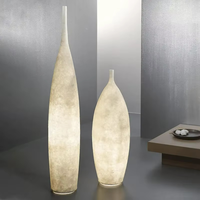Lampu Lantai Vas Seni Minimali - Resin Art Floor Design ulasan dan harga