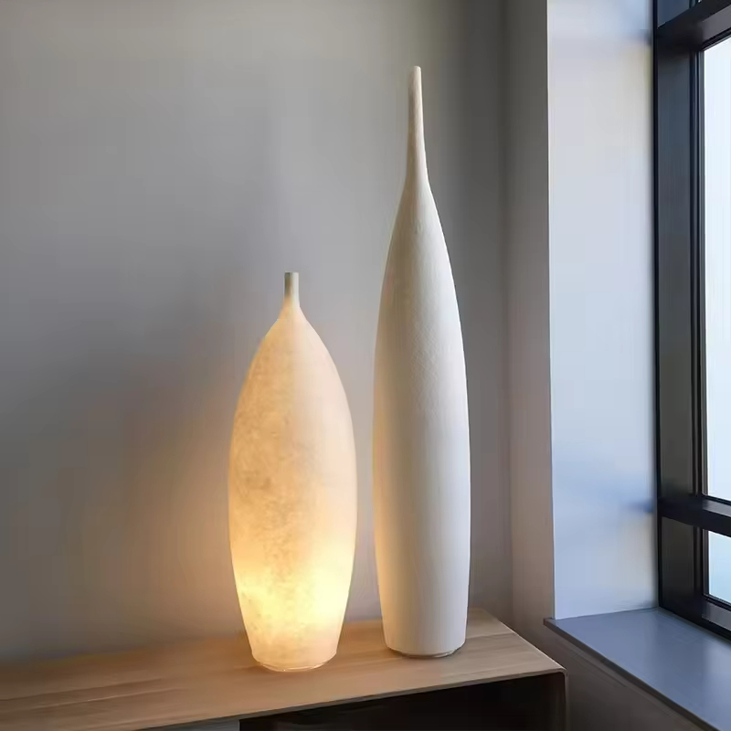Lampu Lantai Vas Seni Minimali - Resin Art Floor Design ulasan dan harga