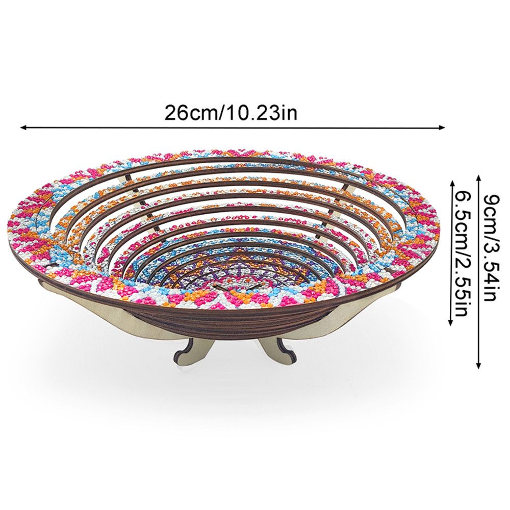 Kerajinan Seni Baki Lukisan Be - Resin Art Wooden Tray ulasan dan harga