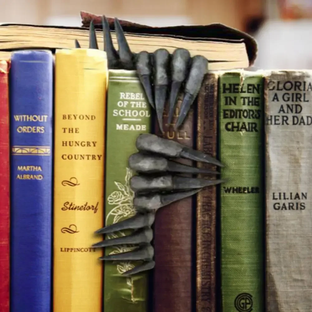 Thriller Devil bookmark tangan - Resin Art Bookmark ulasan dan harga