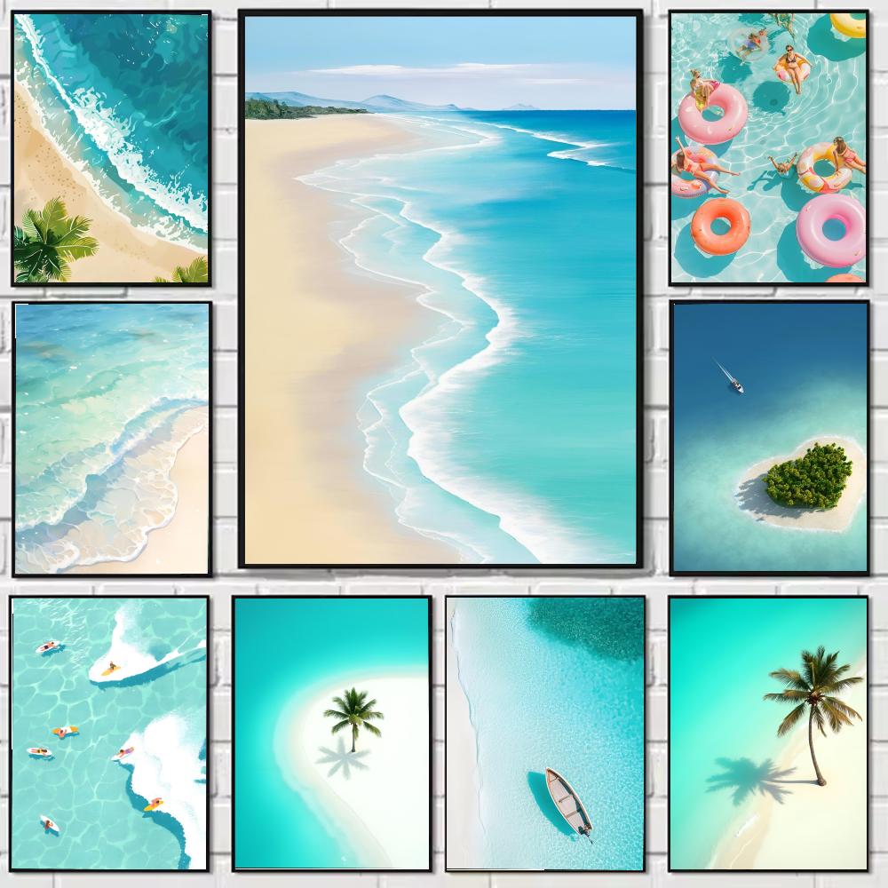 Poster Liburan Musim Panas di  - Resin Art Ocean ulasan dan harga