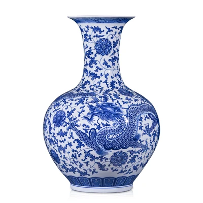 Vas Bunga Keramik Antik Cina M - Resin Art Floor Design ulasan dan harga