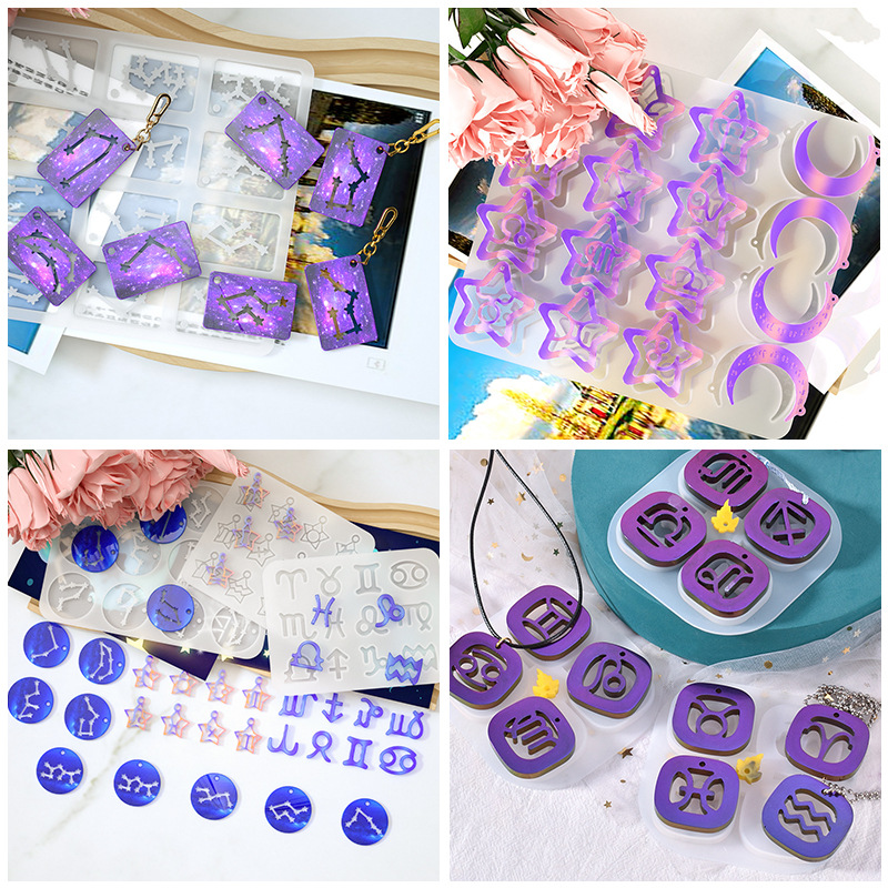 4styles Cetakan Resin 12 Zodia - Resin Art Letters ulasan dan harga