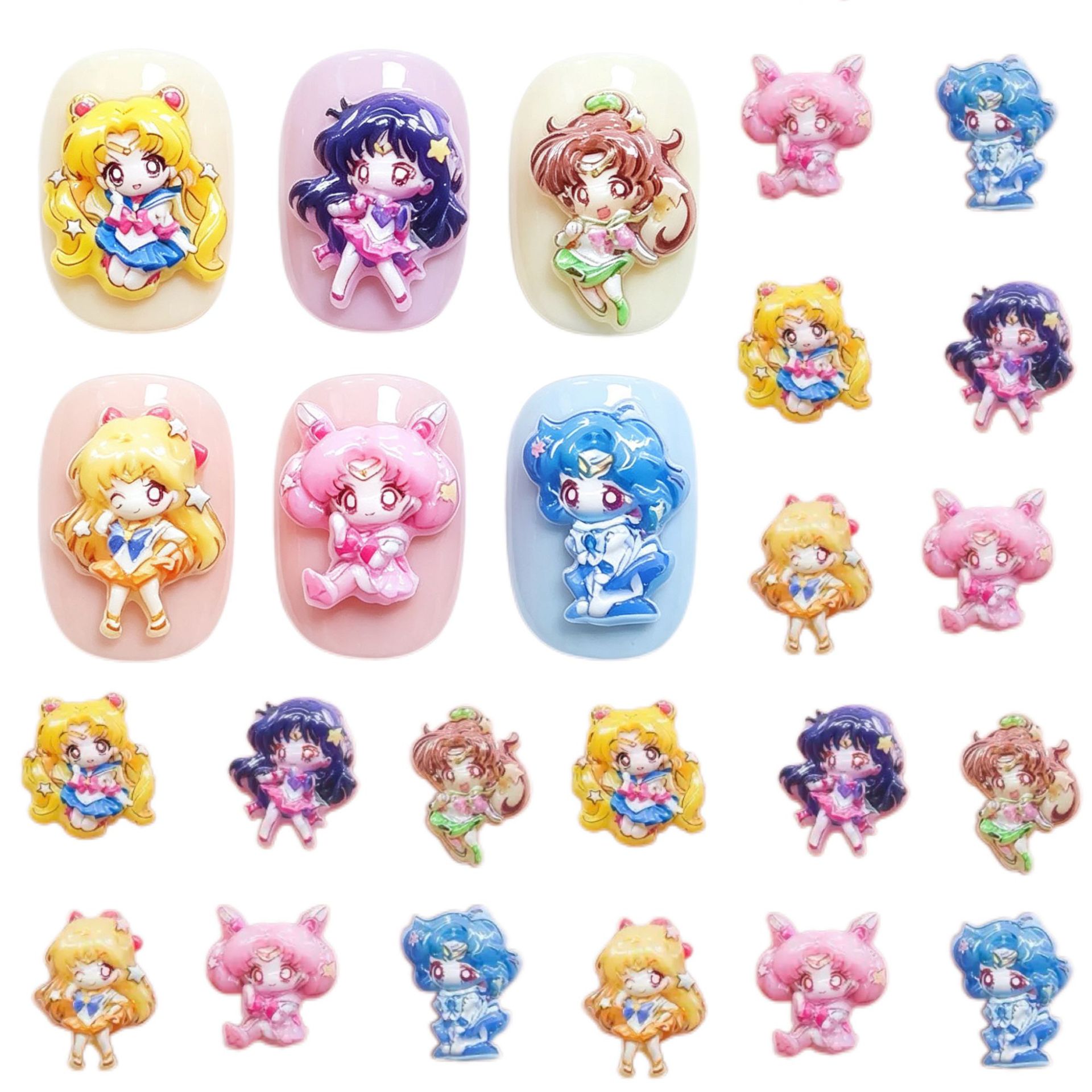 30/100 Buah Kartun untuk Akses - Resin Art Accessories ulasan dan harga