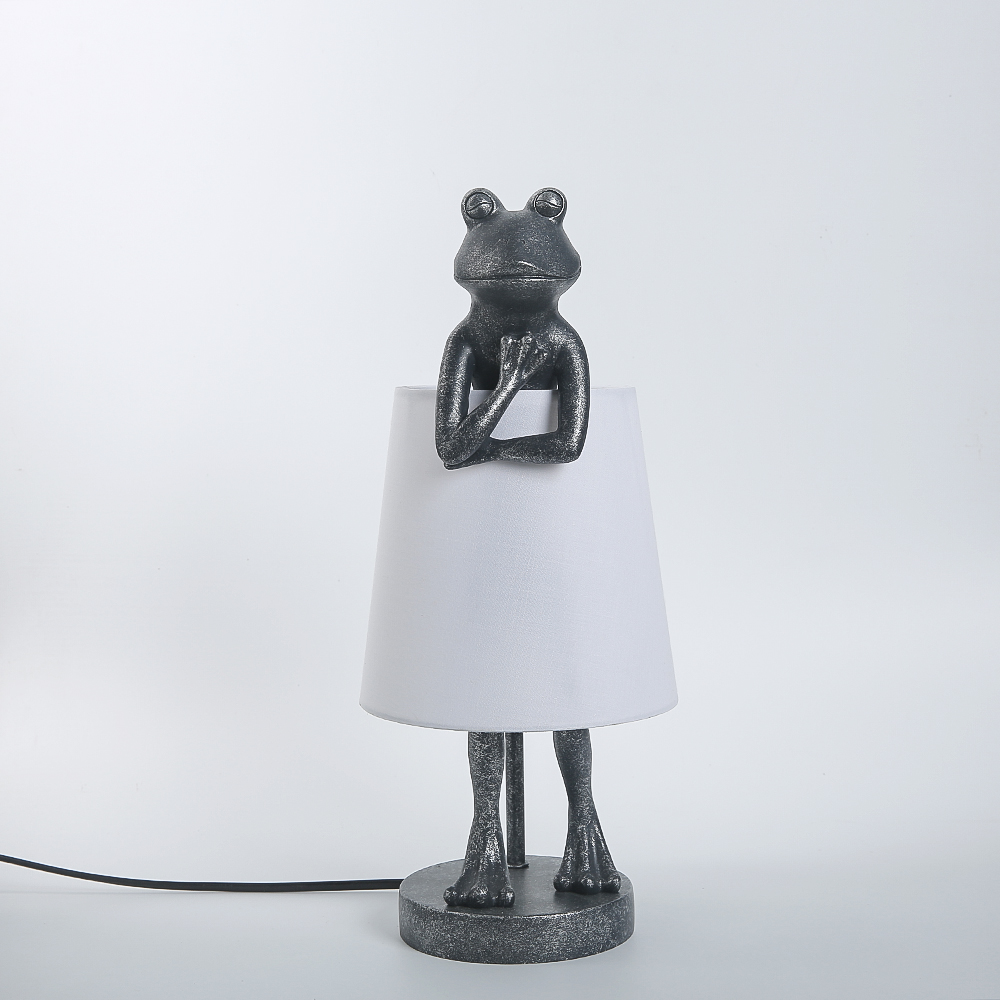 Lampu Meja LED Katak Nordik La - Resin Art Floor Design ulasan dan harga