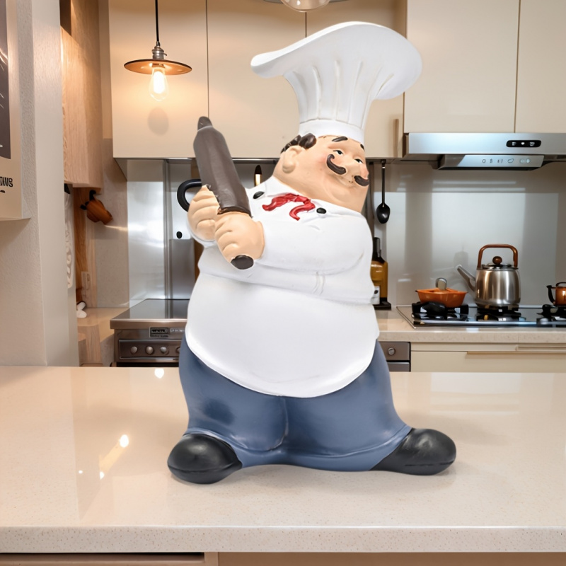 Patung Resin Chef-Chef Berjeng - Resin Art Ocean ulasan dan harga