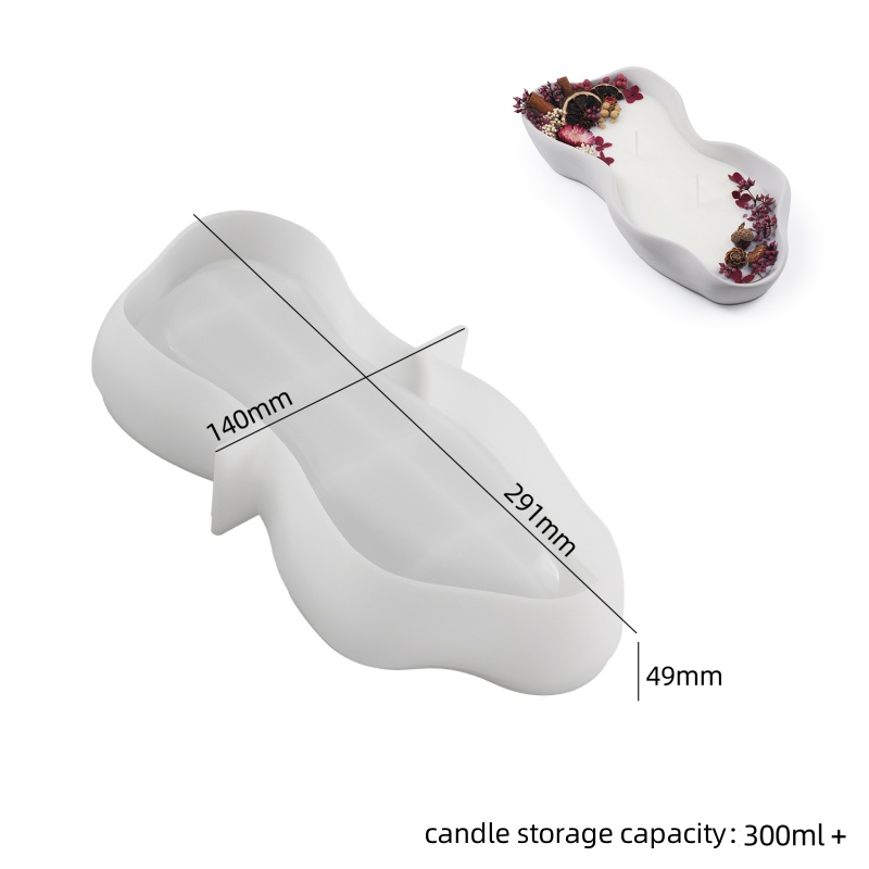 Mangkuk lilin gelombang tidak  - Resin Art Ocean ulasan dan harga