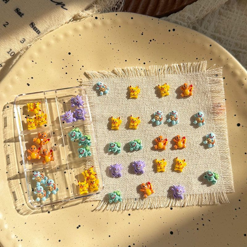 Aksesori seni kuku Pokemon, hi - Resin Art Accessories ulasan dan harga
