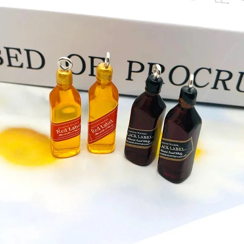 10 Buah Liontin Resin Botol Wi - Resin Art Accessories ulasan dan harga