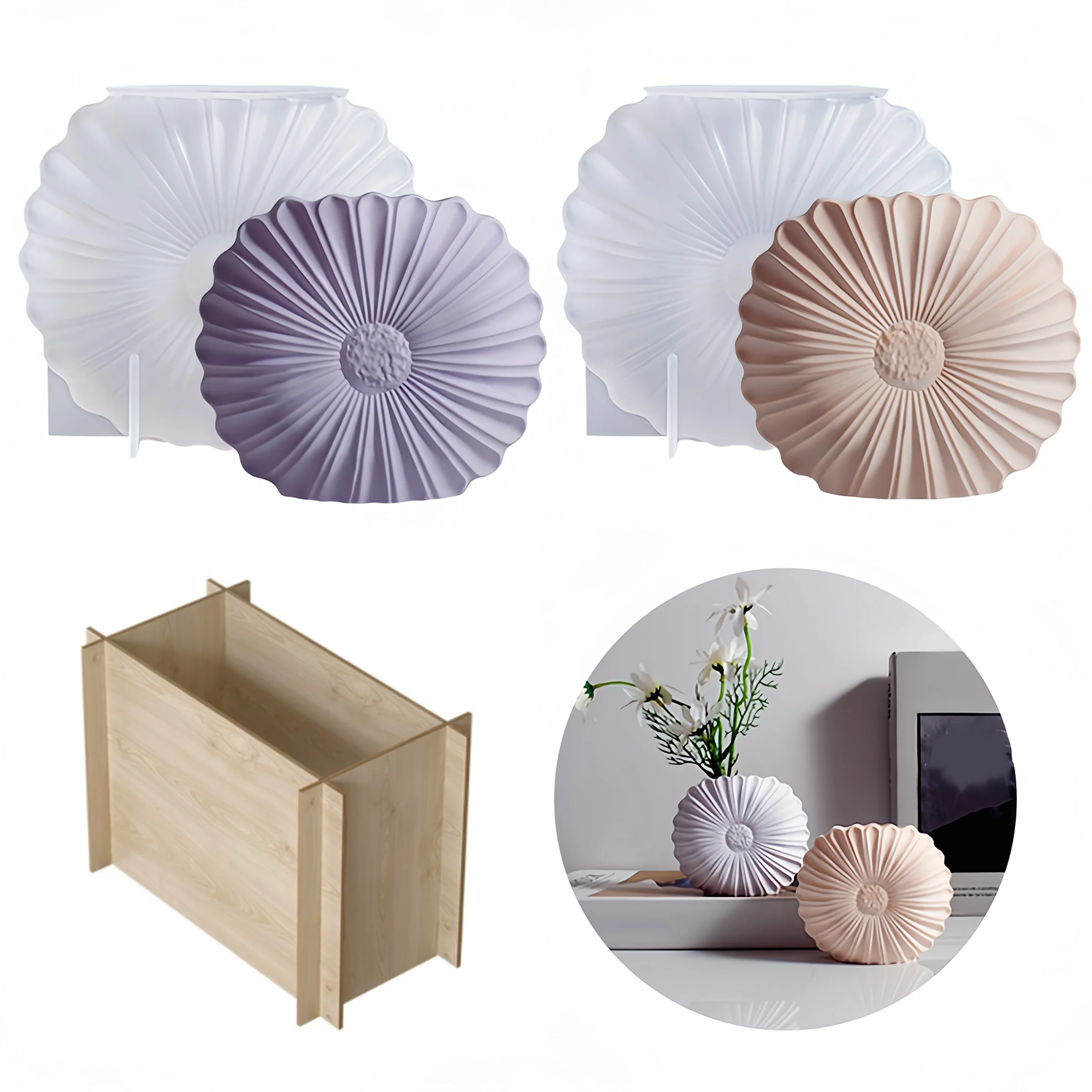 Cetakan Silikon Setengah Lingk - Resin Art Kit With Molds ulasan dan harga